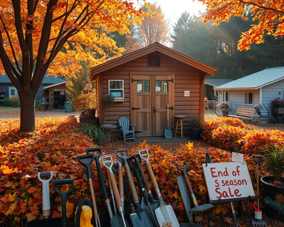 Autumn Shed Deals and Garden Shed Sales