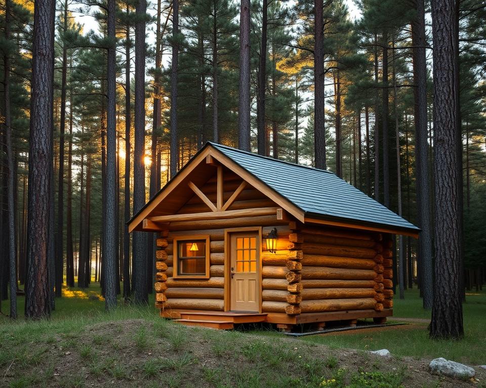 Compact Log Homes Design
