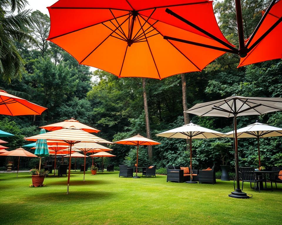 Garden Parasols and Outdoor Umbrellas