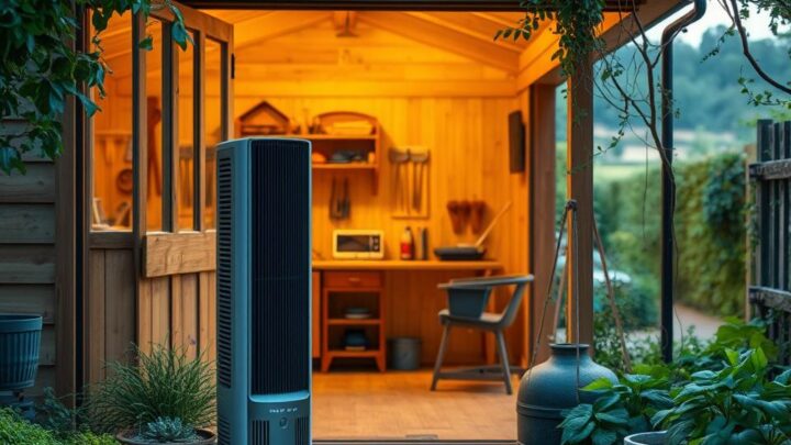 How to Heat Your Shed, Log Cabin or Summerhouse