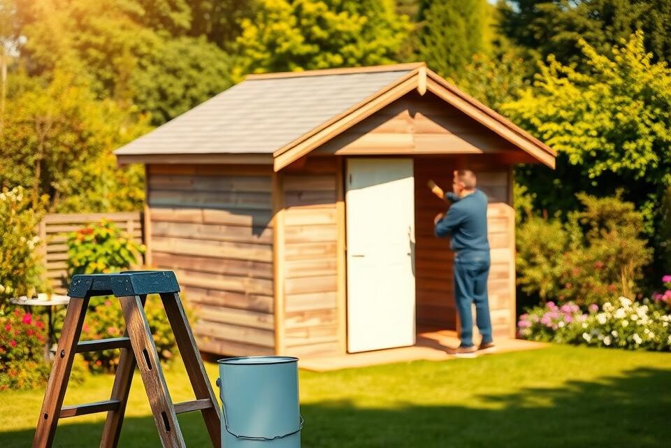 How to Paint a Shed or Summerhouse