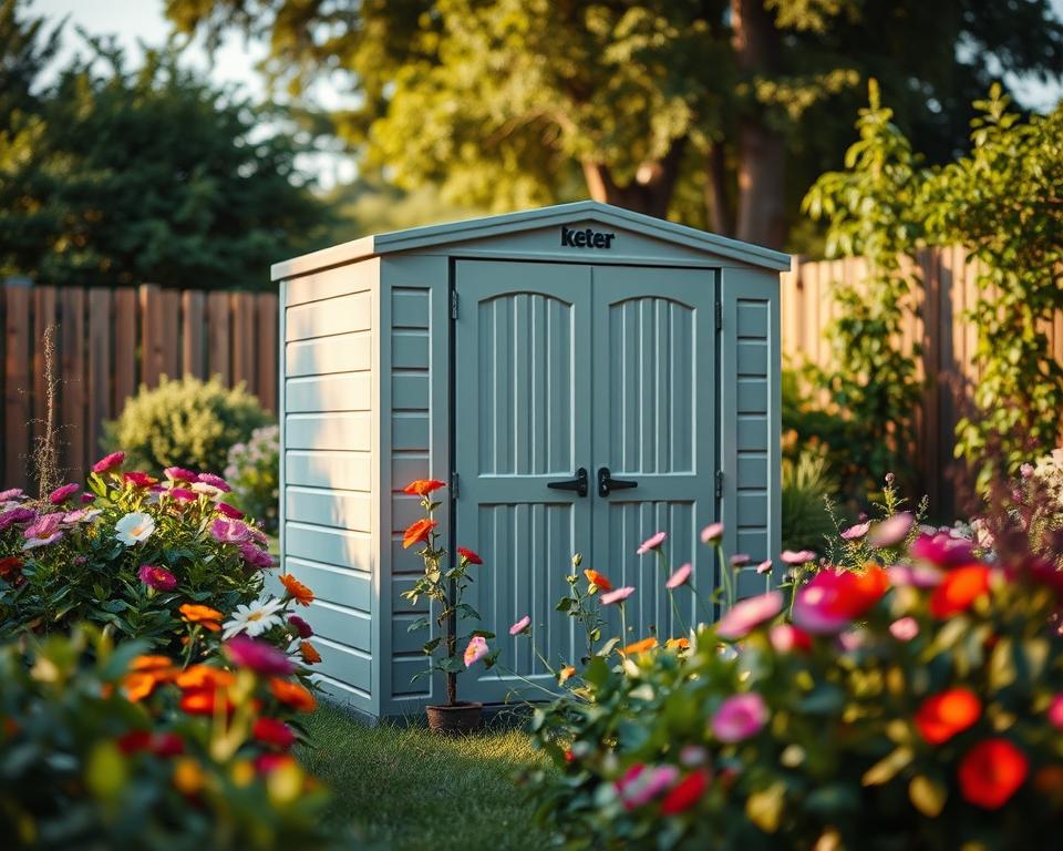 Keter shed lifespan estimate in garden storage