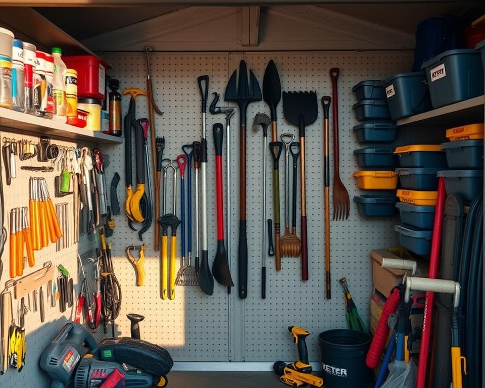 Keter shed storage tools and accessories