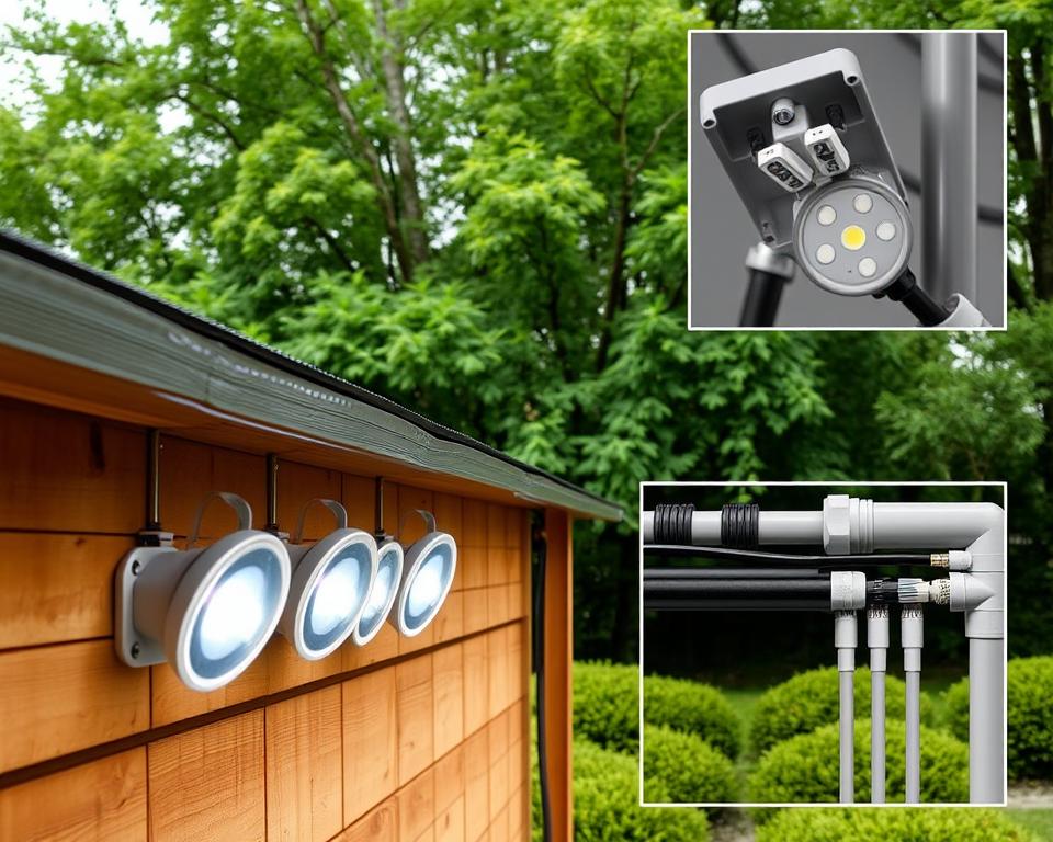 LED outdoor lights weatherproofing installation LED outdoor lights weatherproofing installation