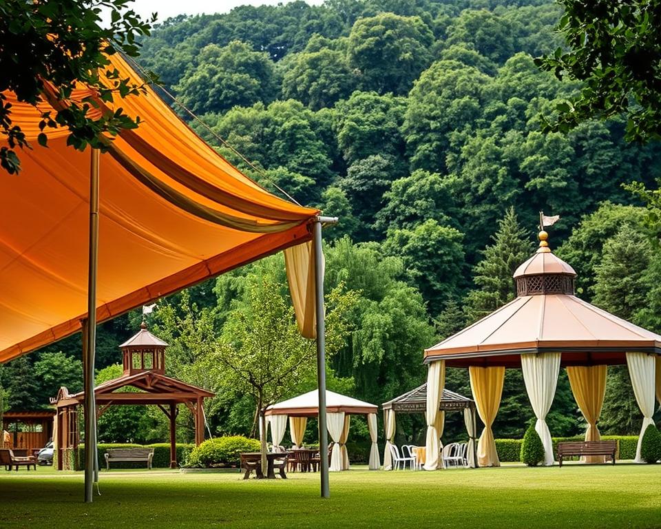 Marquee Types and Temporary Structures