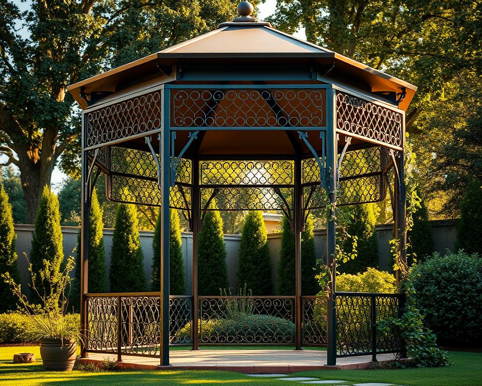 Metal Gazebo Outdoor Structure