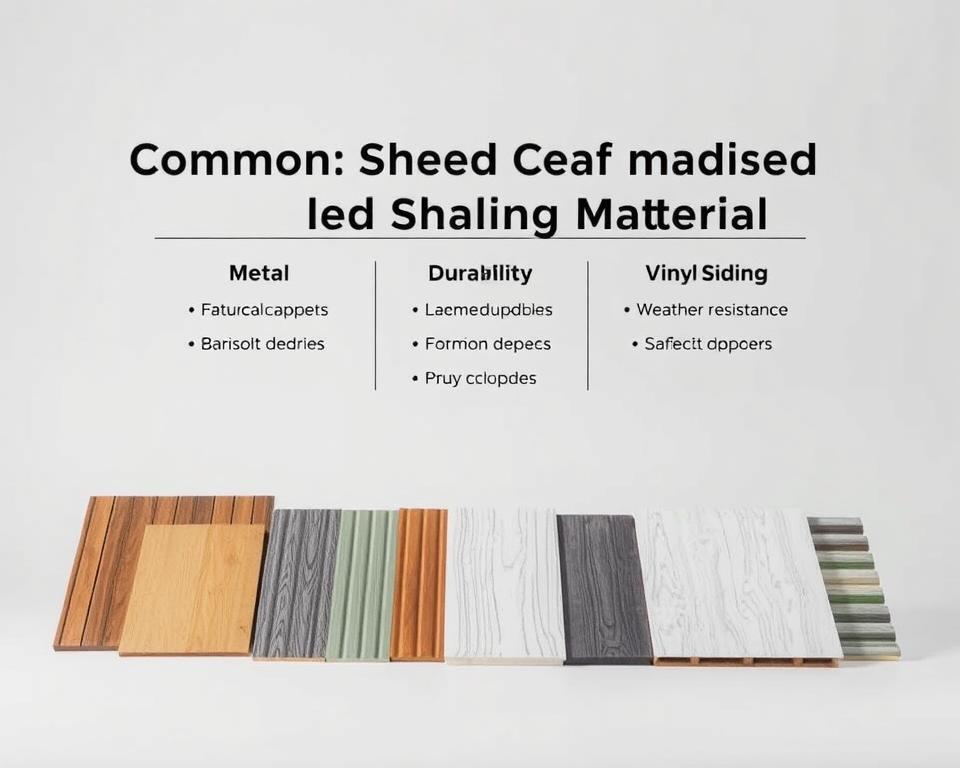 Shed Cladding Material Comparison