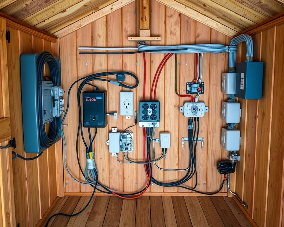 Shed Electrical Wiring Installation