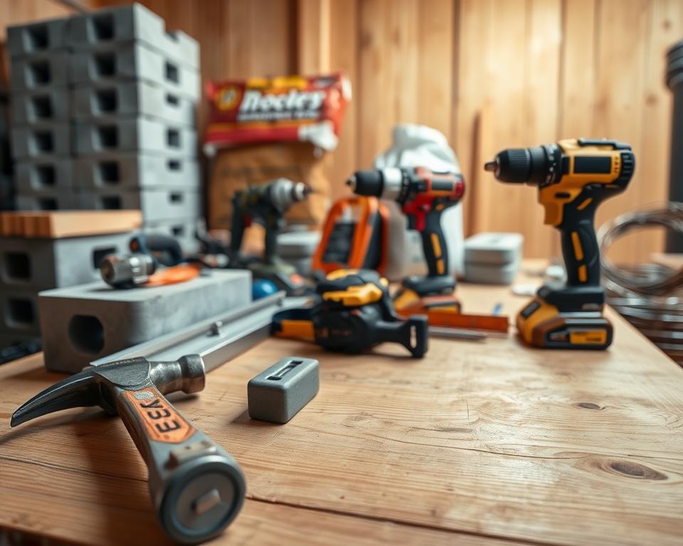 Shed Foundation Construction Tools