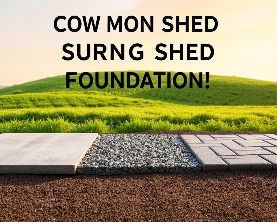 Shed Foundation Types