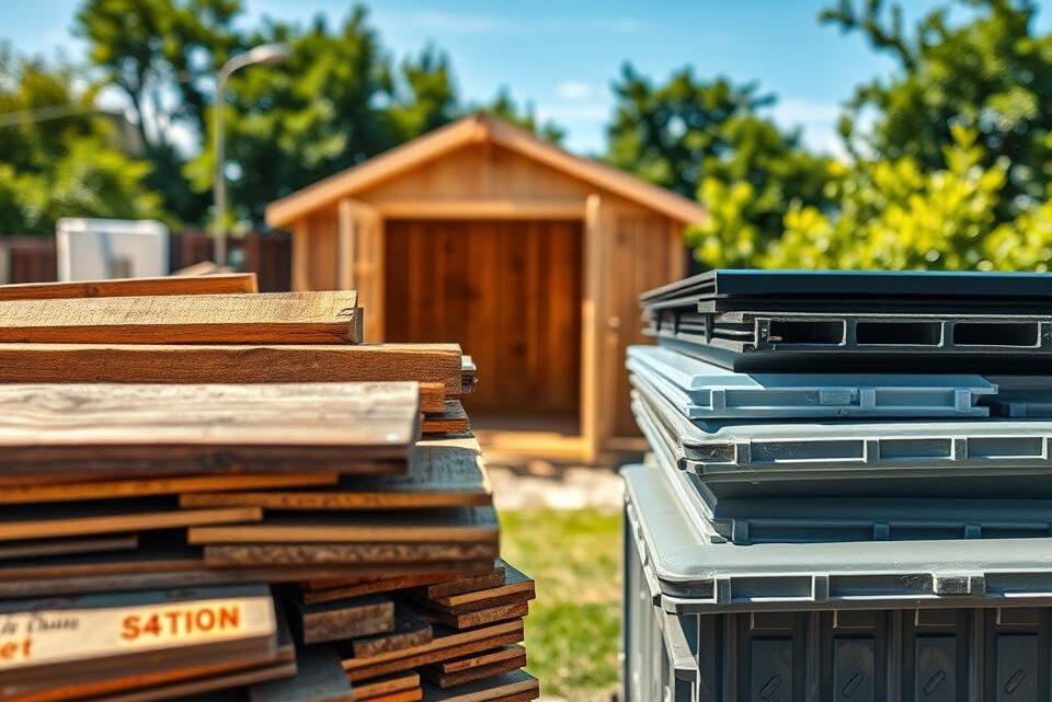 Shed Material: Wood vs Plastic vs Metal? Shed Material: Wood vs Plastic vs Metal?