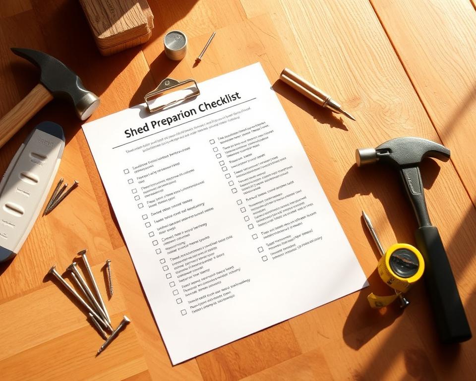 Shed Preparation Checklist
