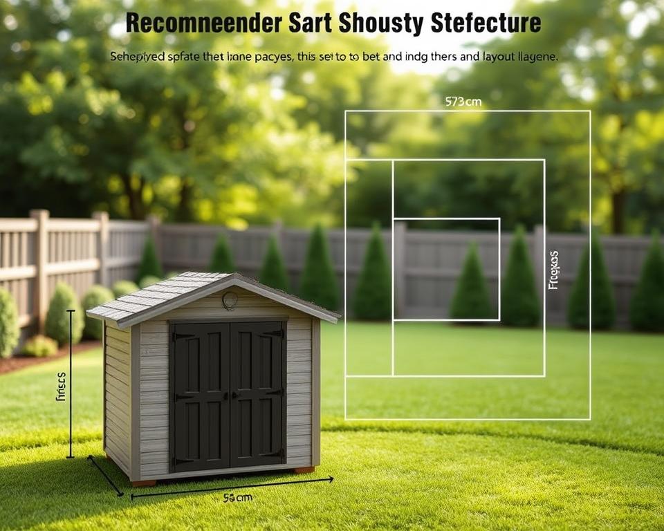 Shed Size Placement Guidelines