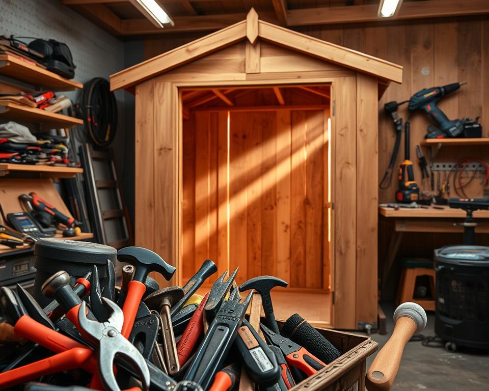 Shed wall removal techniques