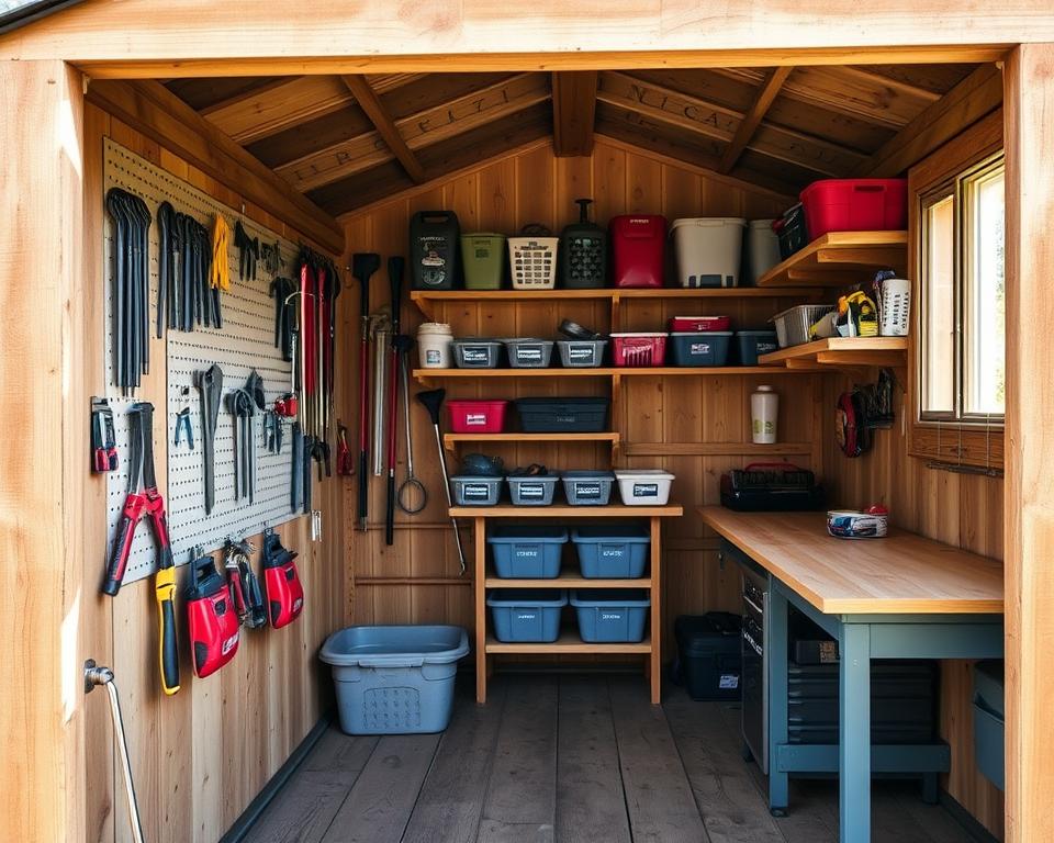 Small Shed Storage Solutions