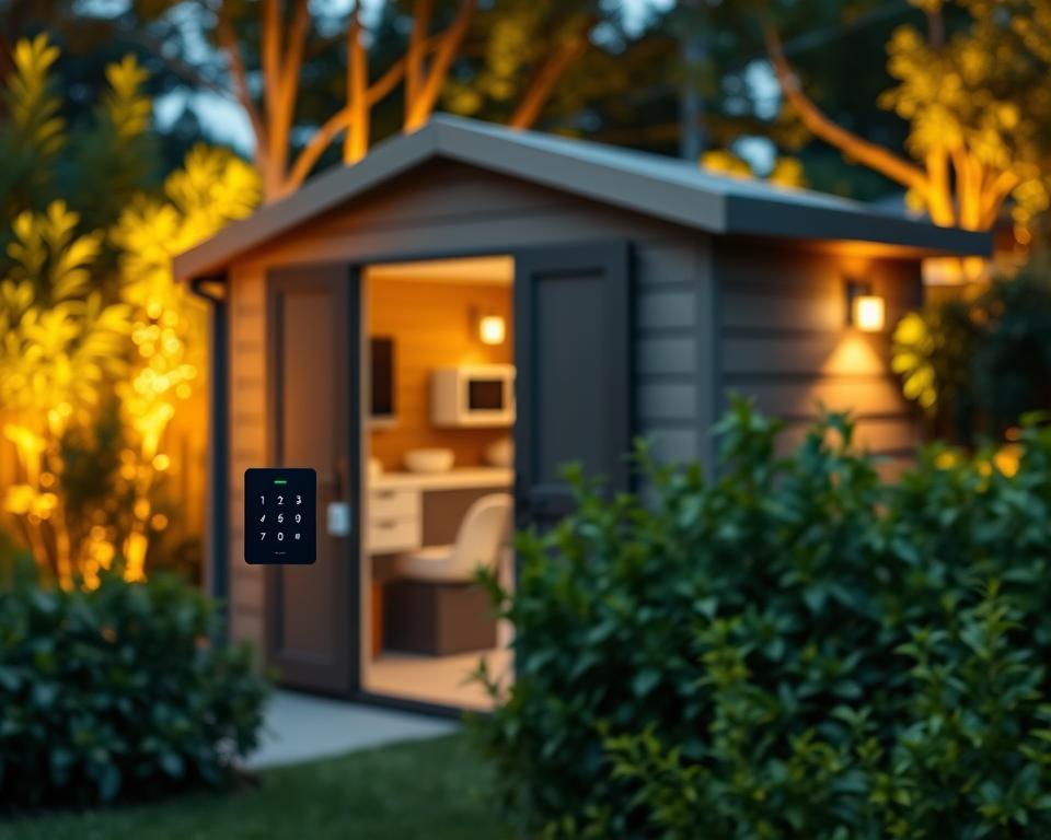 Smart Home Shed Security Integration