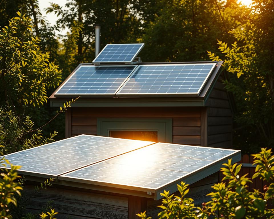 Solar Panel Types for Garden Sheds