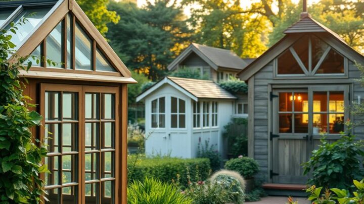 Types of Garden Buildings with Windows