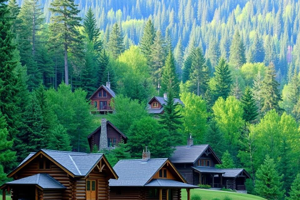 Types of Log Cabins Types of Log Cabins