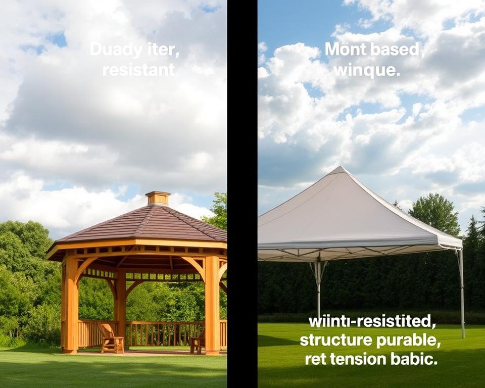 Weather-resistant outdoor structures comparison