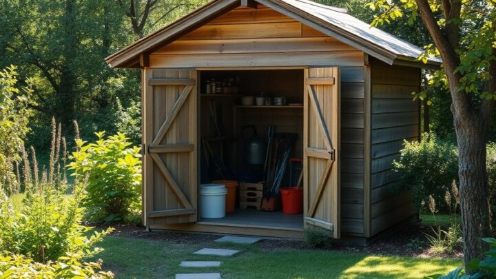 What Are the Benefits of Having a Wooden Shed?