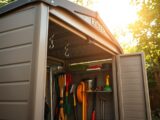 can you hang things in a keter shed?