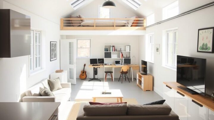 can you live in a garage legally in the uk?