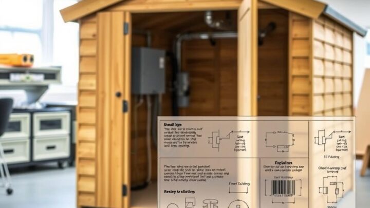 do i need a permit to run electricity to my shed in the uk?