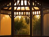 is a gazebo better with sides on or off in wind?