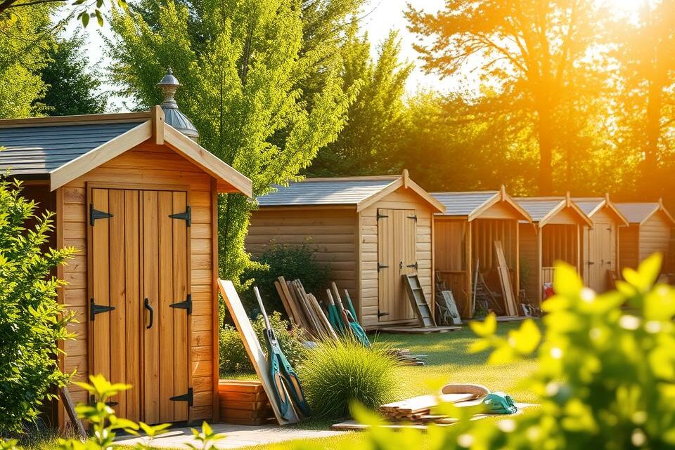 is it cheaper to buy or build a garden shed?