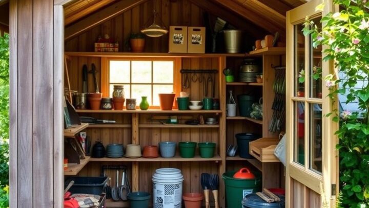 Shed Shelving: Storage Solutions for Your Garden Building