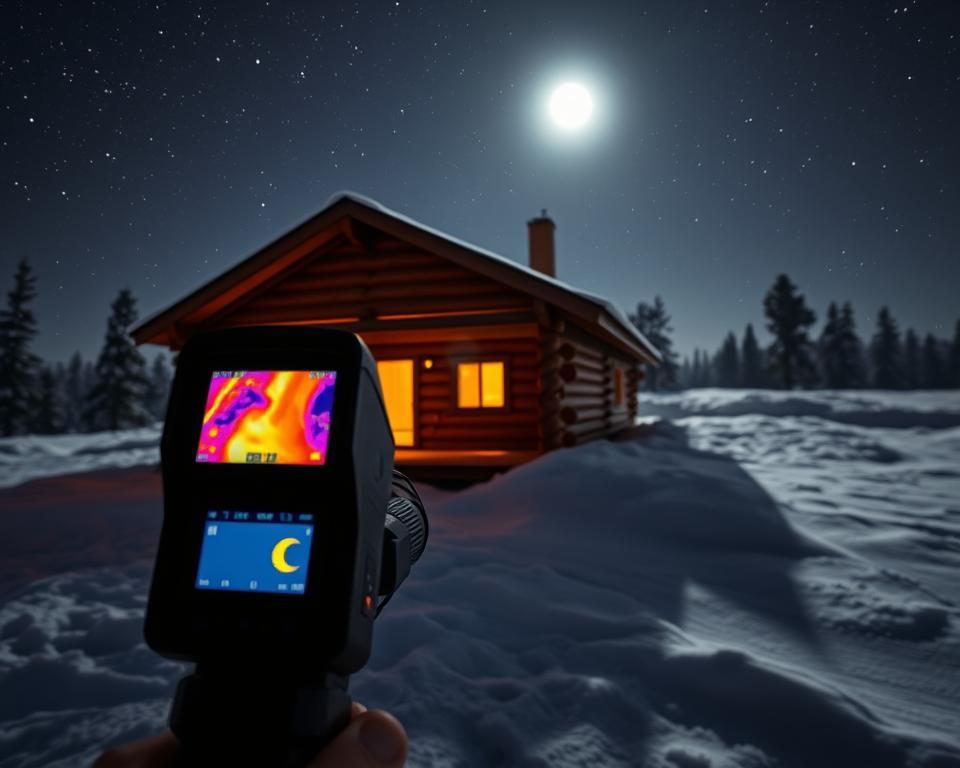 thermal surveys heat loss assessment log cabin