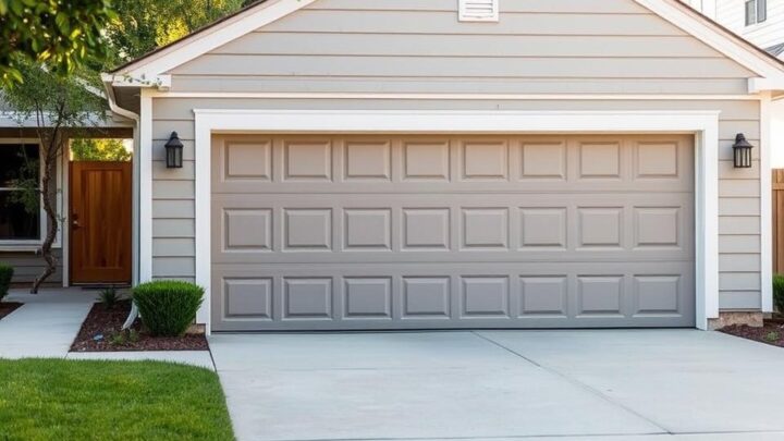 what is the cheapest option for a garage door?
