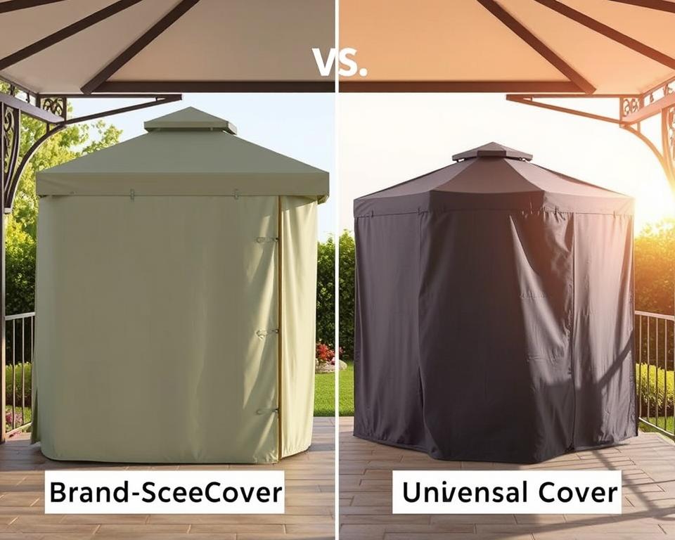 Brand-specific versus universal gazebo replacement covers Brand-specific versus universal gazebo replacement covers