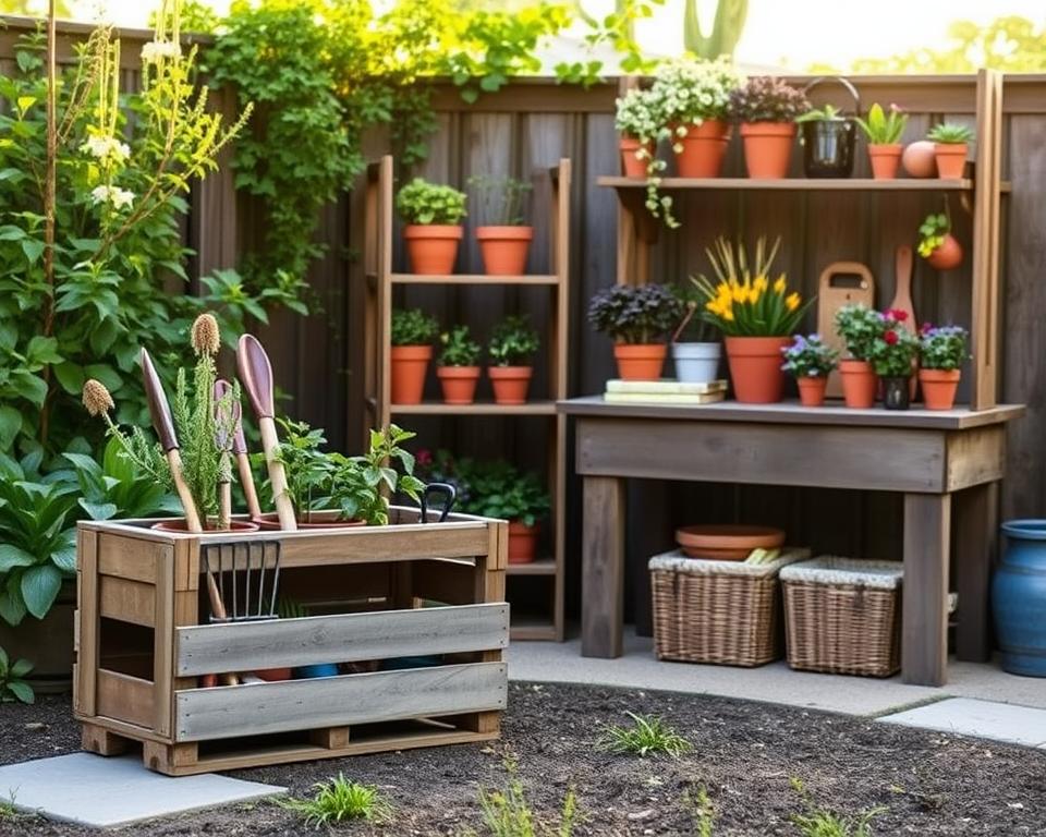 Budget-friendly garden storage solutions