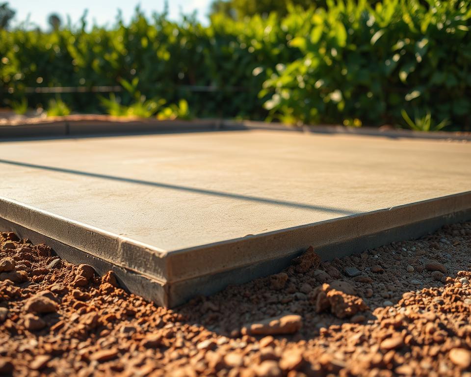 Concrete Slab Bases for Maximum Stability