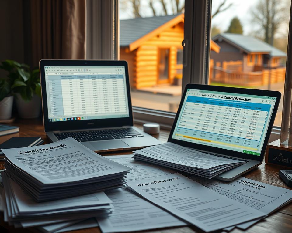 Council tax bands, valuations, and annex reductions