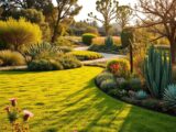 Designing a low-maintenance large garden