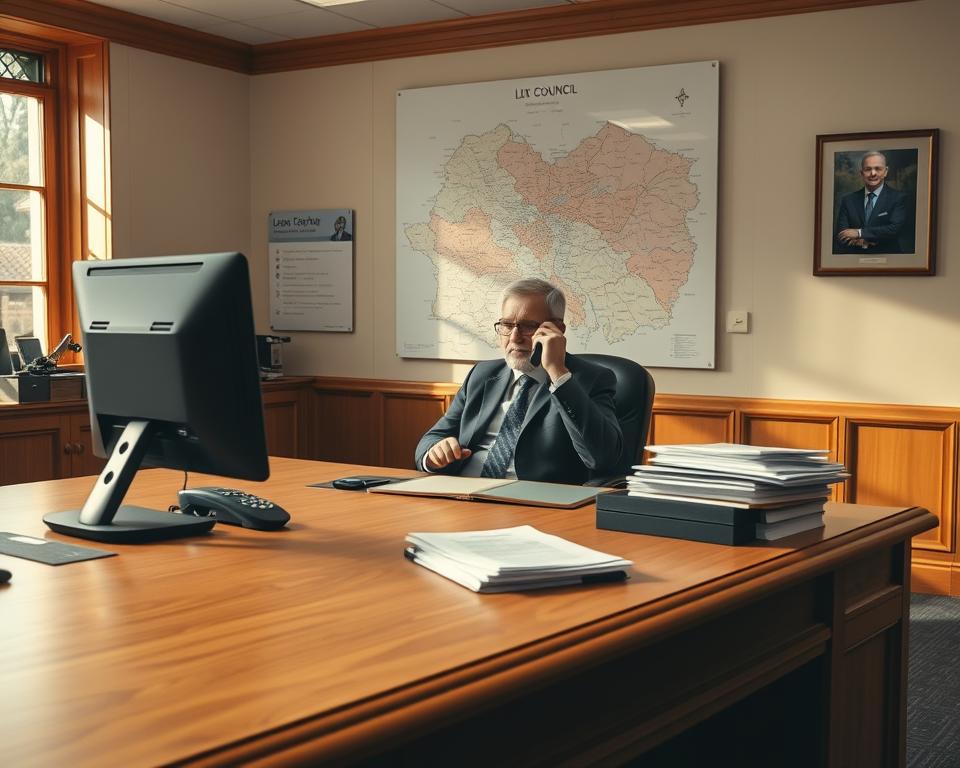 How to confirm your position with your local council