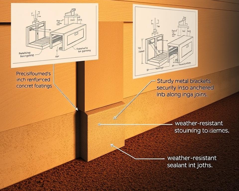 Installation best practice to protect the shed structure Installation best practice to protect the shed structure