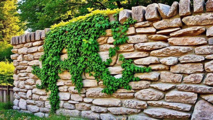 Natural Stone Wall Ideas for Your UK Garden