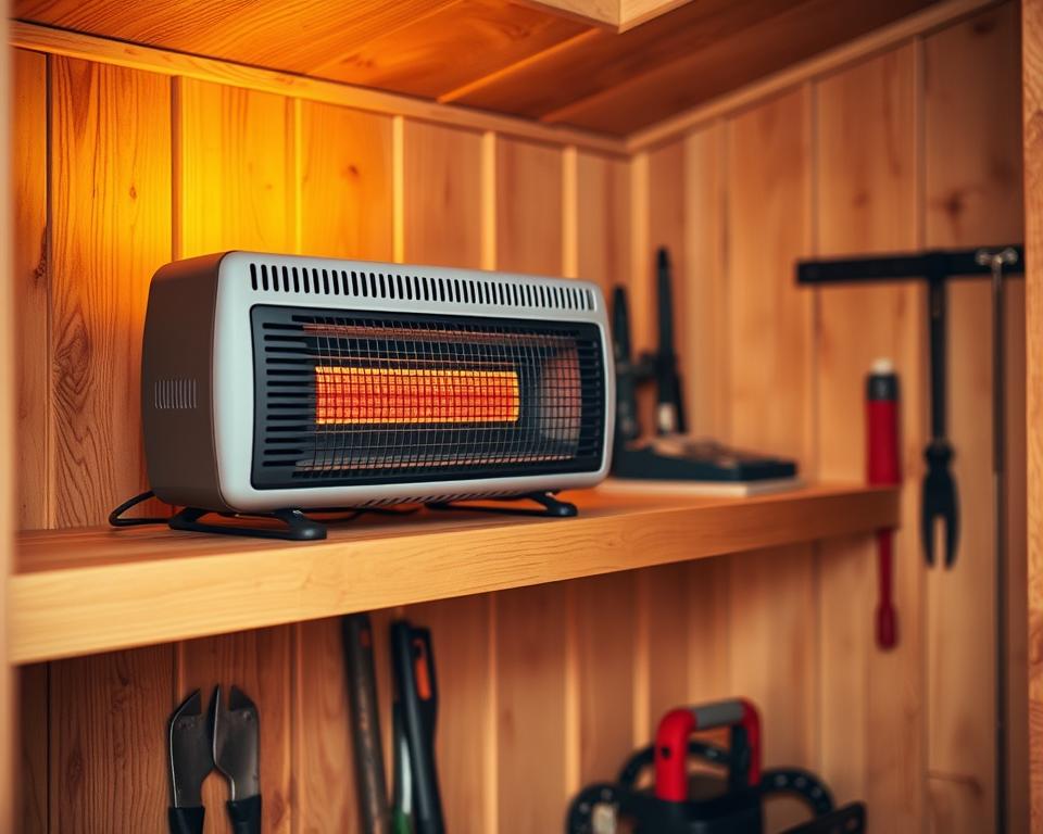 best shed heater UK