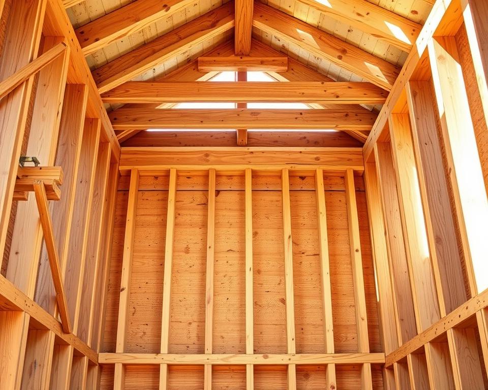 constructing durable timber sub frame for shed