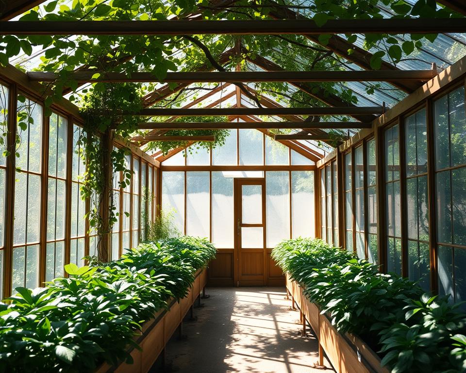 partial shade greenhouse