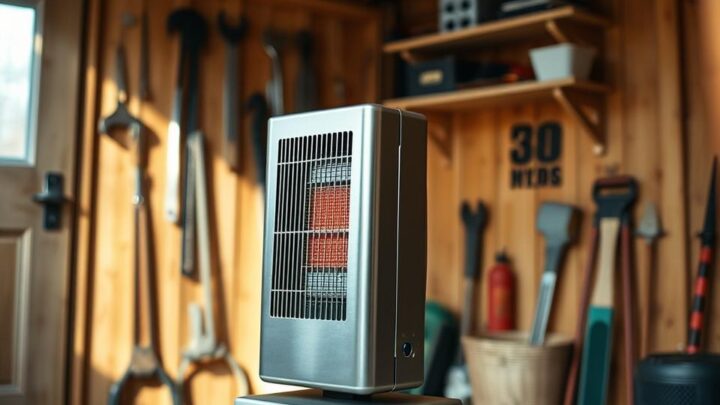 Efficient Shed Heaters