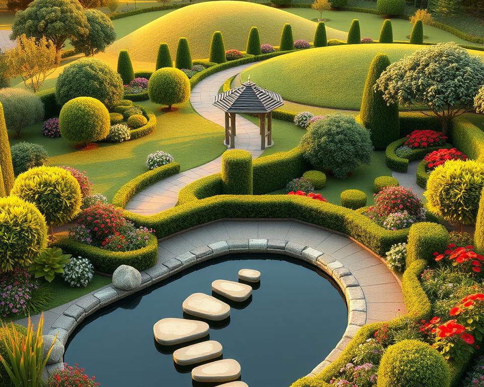 3D garden design