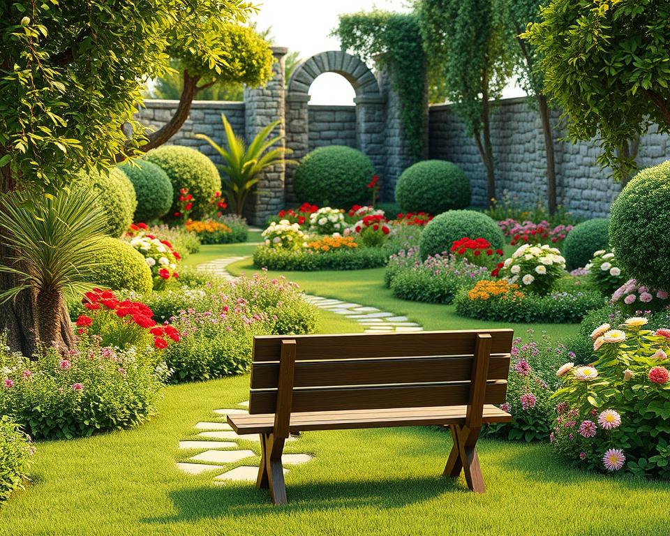 3D garden design