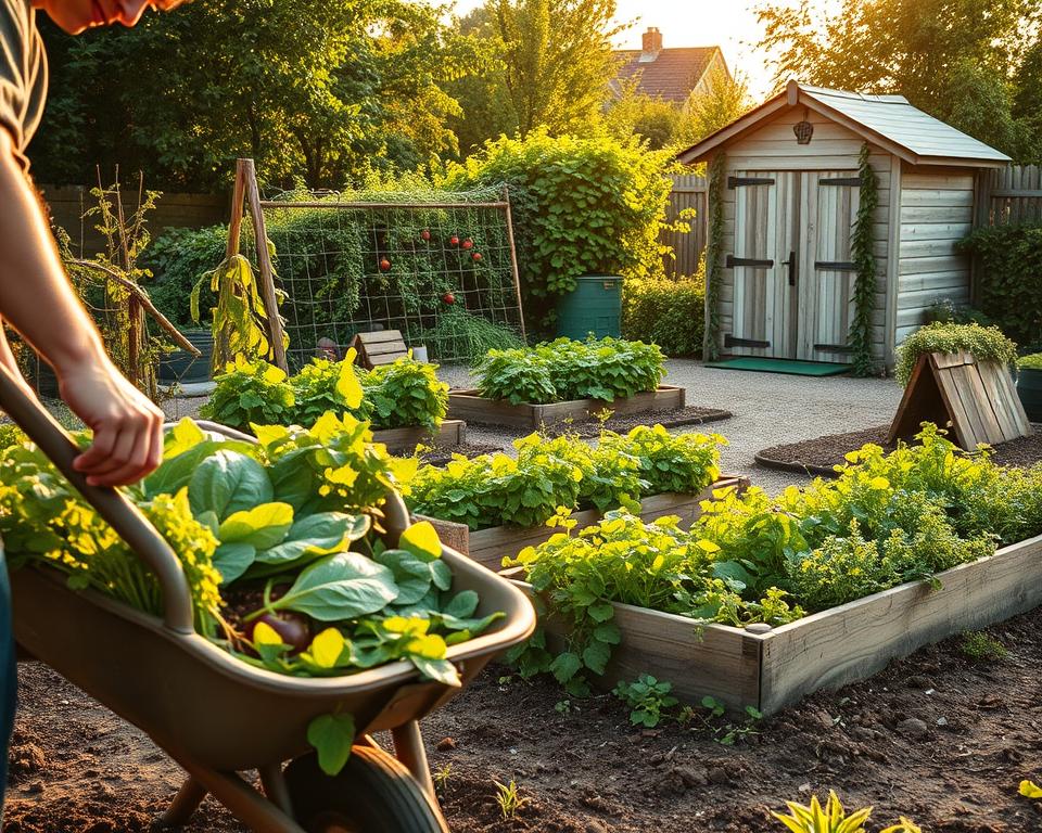Allotment maintenance and seasonal care