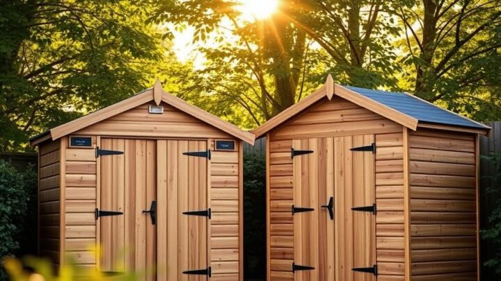 Apex or Pent – Which Shed Is Right For You? Comparison