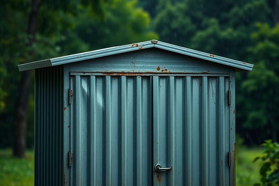 Are Metal Sheds Noisy When It Rains? Facts Revealed
